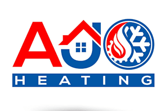 design incredible heating logo