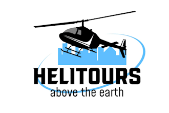design graceful helicopter logo
