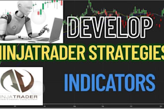 develop a ninjatrader 8 trading bot with full automation and strategy
