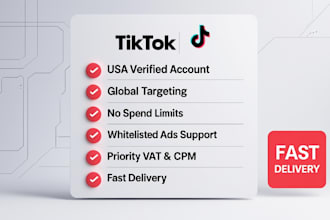 do usa tik tok agency account setup US tiktok ads manager for non US residents
