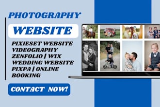 design pixieset wedding showit online booking website photography website
