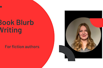 write a book blurb for your fiction book