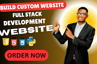 develop full stack developer as a frontend, backend development