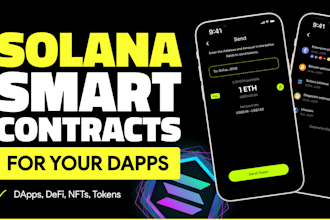 build secure solana smart contracts in rust for your dapp