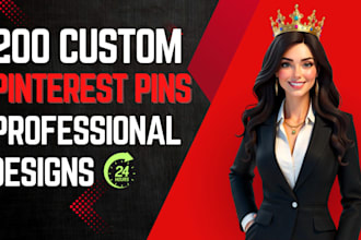 design eye catching and high quality pinterest pins to boost traffic