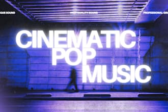 produce cinematic pop or emotional music for commercial use