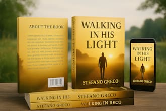 design eye catching kdp modern interior christian book nonfiction cover design