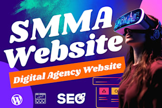 digital agency website smma website marketing website branding website smma