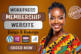build subscription website wordpress membership website
