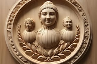 3d bas relief 3d wood carving bas relief model 3d image engraving 3d cnc carve