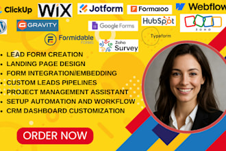 build forms online survey with jotform typeform googleform hubspot zoho expert