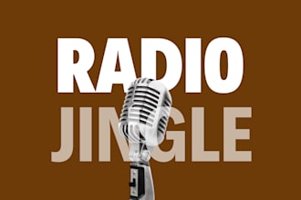create a catchy short radio jingle for your brand