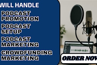 handle podcast promotion podcast marketing podcast setup