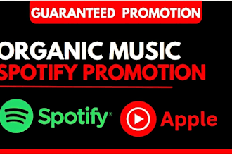 do organic spotify music promotion, spotify ads, spotify playlist, spotify promo
