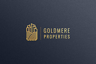 design modern, professional real estate business logo branding kit