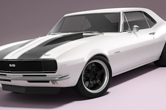 do realistic car model interior design widebody kits bumper car mesh car render