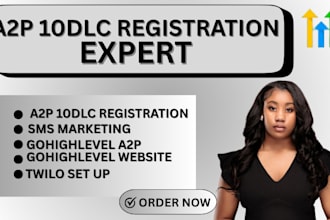 register your gohighlevel number for a2p 10dlc