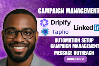 setup and do linkedin automation for b2b lead generation with dripify expandi