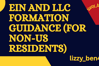 guide you to get ein and register your US llc as a non resident