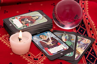 give you detailed tarot  card reading within 24 hours