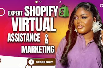 be your shopify wordpress virtual assistant, shopify sales,  shopify manager