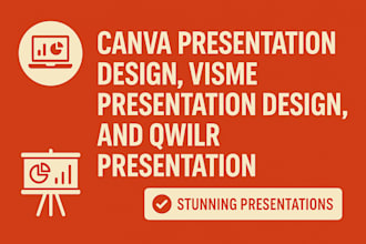 do canva presentation design, visme presentation design, and qwilr presentation