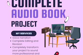 narrate and edit your audiobook