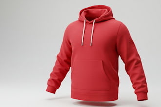 model 3d mockup and rendering for your clothing brand