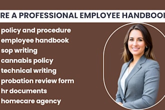 write job descriptions, offer letters, or employee handbooks perfectly