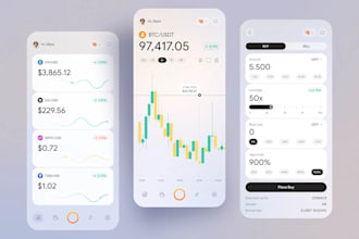 do crypto website, exchange, wallet app, token and minting platform development