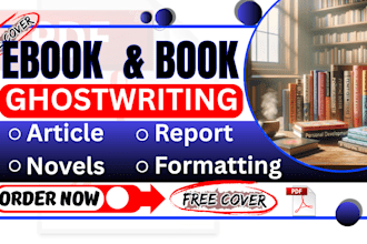 write or edit a problem solving ebook or book for KDP publishing or personal use