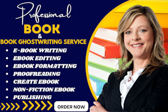 be children book ghostwriter and editor proofread and format ebook