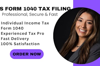 prepare and file your irs form 1040 professionally
