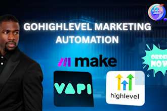 expert gohighlevel automation, IVR, vapi ai calling agent, chatbot setup, zapier
