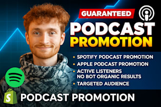 do organic apple podcast marketing, spotify podcast promotion increase audience