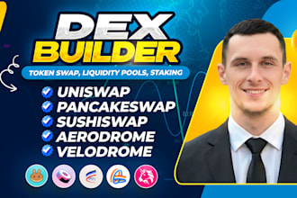 develop a dex like uniswap, pancakeswap, sushiswap, or aerodrome, velodrome