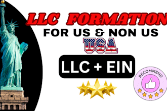register US llc registration obtain ein open US bank register wyoming llc