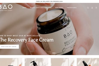 skincare shopify store skin care website skin care shopify