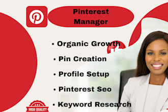 be your pinterest marketing manager with tailwind expert social media designer