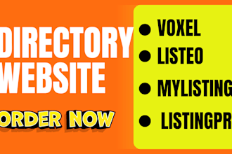 create directory website with voxel mylisting, listeo listingpro directory theme