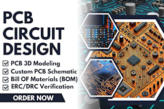 pcb circuit design, pcb layout using altium, easyeda, allegro, kicad, eagle cad