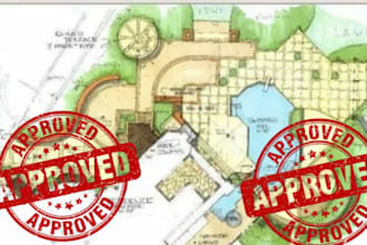 draw plot plan, site plan, lot subdivision, and site map for city permit