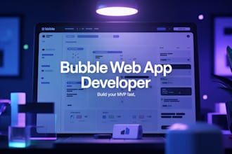 do bubble io website bubble mvp bubble developer, build bubble app for you