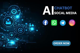 chatbot for facebook messenger,instagram,website using