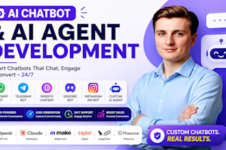 custom telegram discord automation bots chatbot ai agent crypto trading bot