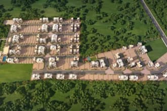 draw a site plan, plot plan, site map with structures in 24 hours