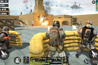 build fps multiplayer shooting game, royale battle, rpg maker, zonewar, tps game