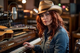 sing country song, custom christian country music gospel worship country singer