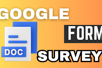 create online survey and do google form for your business