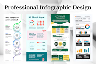 design a professional custom infographic